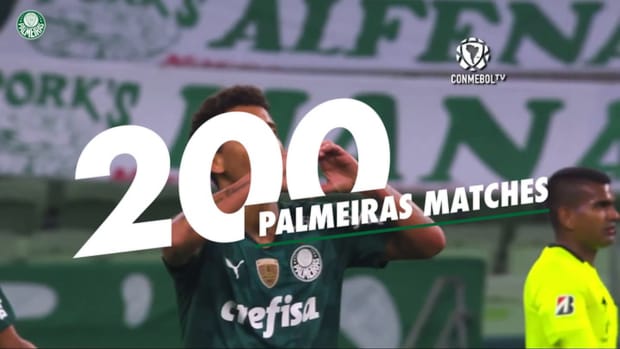 Marcos Rocha's 200 games for Palmeiras
